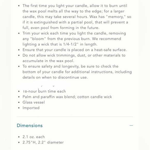 Anthropologie Individual Candle - Picture 5 of 7